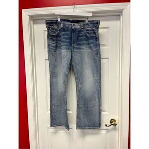 Silver Jeans Co. Gordie Loose Fit Straight Leg Jeans sz 40/32 NWT